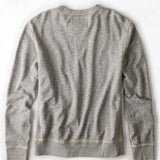 Grey Heather AEO Vintage Crew Sweatshirt
