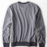 Blue Heather AEO Vintage Crew Sweatshirt