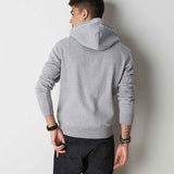 Derby Grey Marl AEO NYC Applique Hoodie