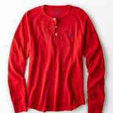 Varsity Red AEO Heritage Thermal